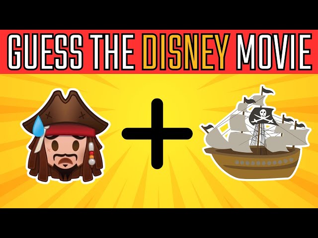 Guess The Disney Movie By Emoji Quiz