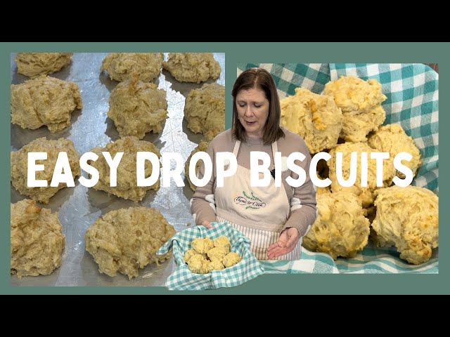 Drop Biscuits, Quick and Easy with No Fuss