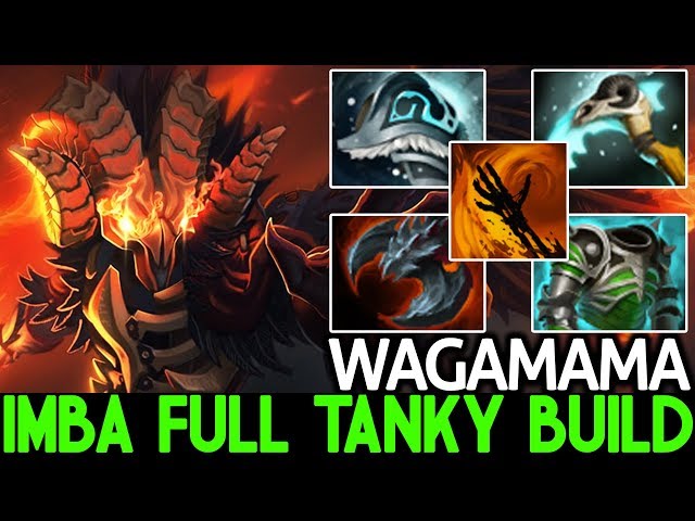 Wagamama [Doom] Imba Full Tanky Build Solo Mid Gameplay 7.21 Dota 2