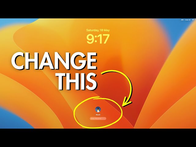Change Lock Screen Icon on Mac - How to Change MacBook Lock Screen Profile Picture?