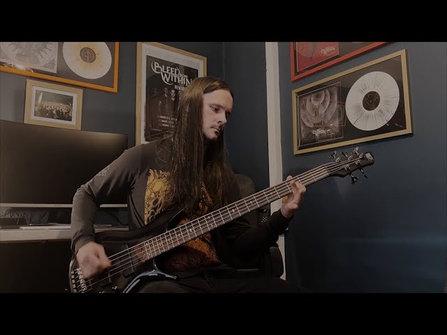 BLEED FROM WITHIN - Killing Time (BASS PLAYTHROUGH)