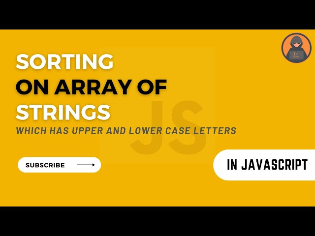 JavaScript Custom Sorting: String Sorting in JavaScript with Custom Rules and Algorithms | Codenemy