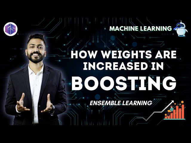 How Weights are Increased in Boosting | Ensemble Learning