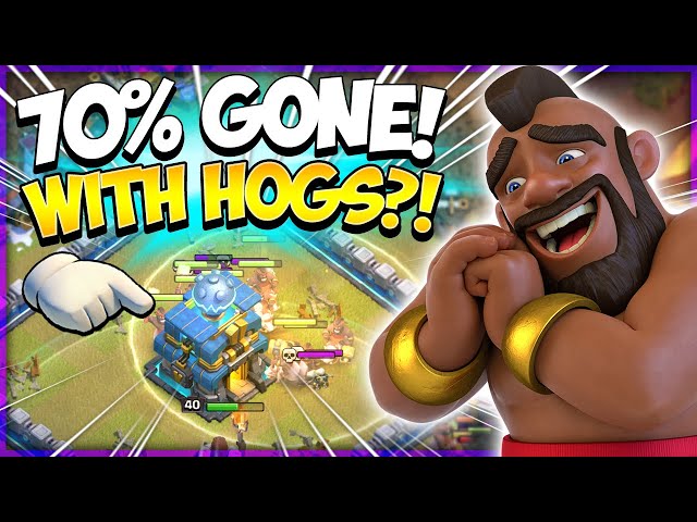 How to Mass Hog for Easy 3 Stars! TH12 Attack Strategy 2021 (Clash of Clans)