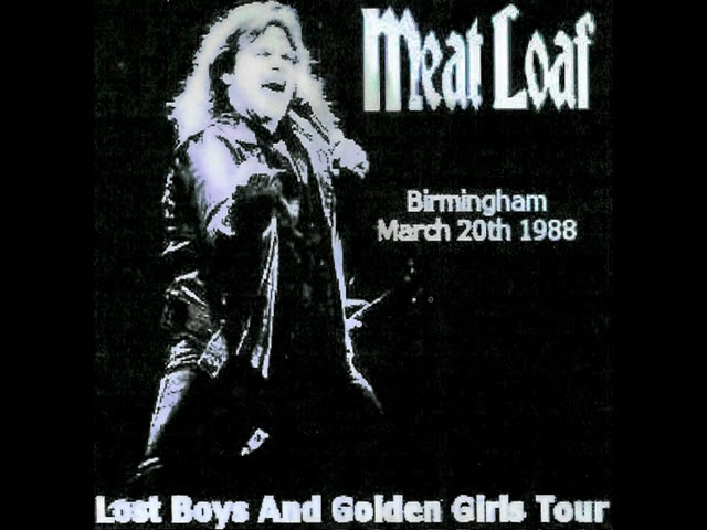 Meat Loaf Legacy - 1988 Edinburgh Concert AUDIO - Lost Boys and Golden Girls Tour