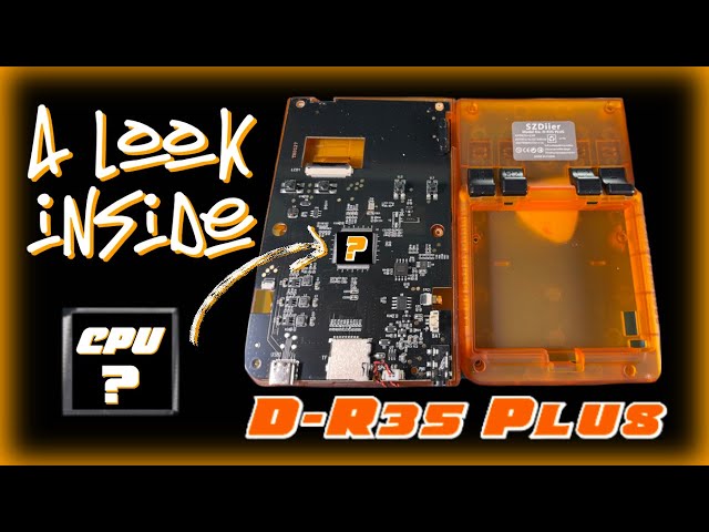 D-R35 Plus: Uncover the True CPU that drives this Budget Handheld?!