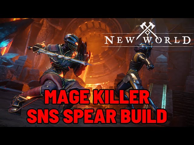 New World Spear & SNS PVP Mage Killer Build