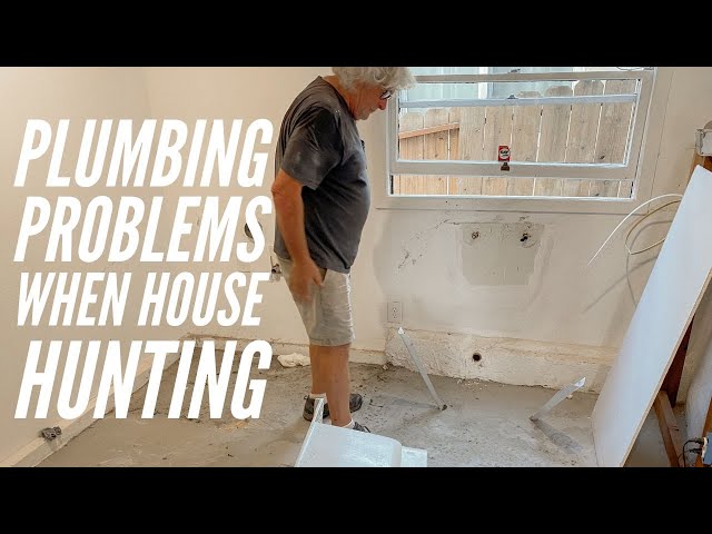 Know Before You Buy a Home: Scope Out These Plumbing Problems