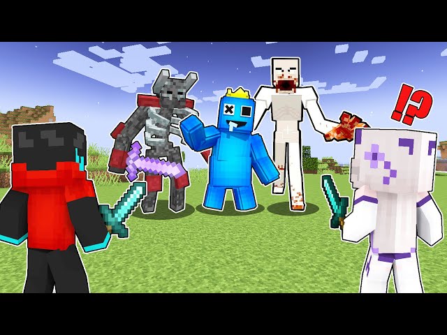 Best of Minecraft - MONSTERS Vs Security House Battle!