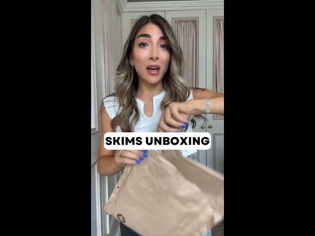 NEW IN SKIMS UNBOXING | Worth the hype?! #shorts