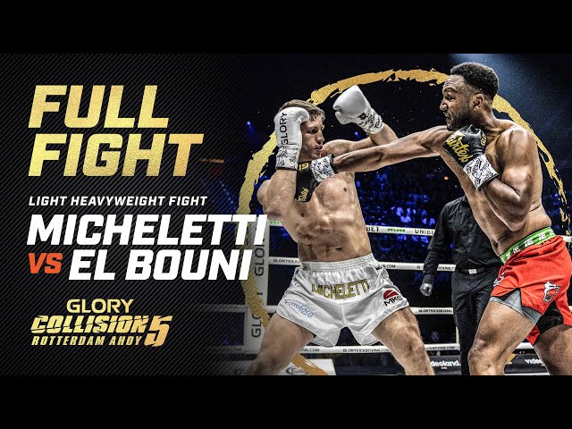 New Light Heavyweight Contender! Felipe Micheletti vs. Ibrahim El Bouni - Full Fight