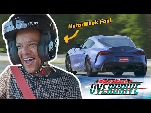 We give a MotorWeek Fan a THRILLING day at the track! | MotorWeek's Overdrive