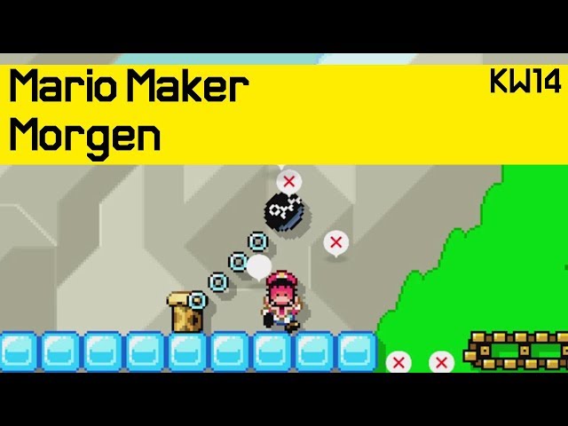 KW14 | Ein Morgen mit Bloccy und Azriel | Mario Maker Morgen