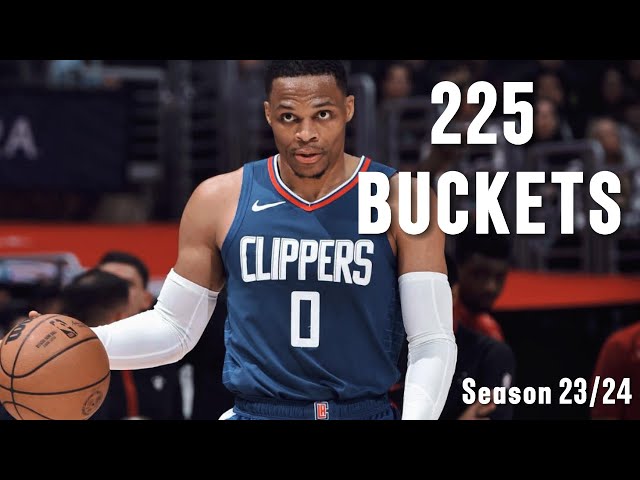 Russell Westbrook's Offensive Arsenal on Full Display | 23-24 NBA Season Field Goals Compilation