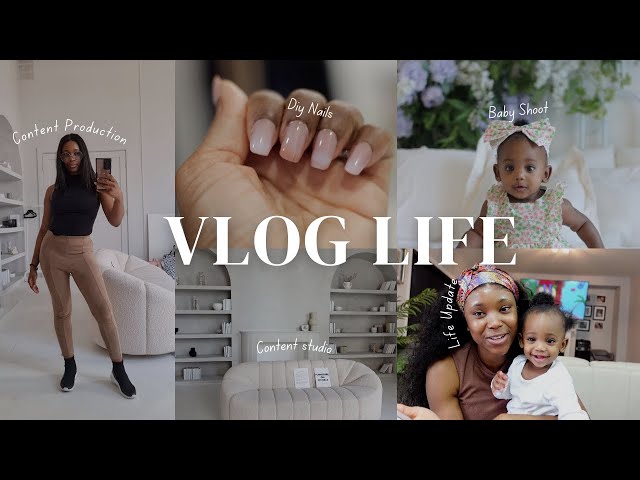 VLOG | Life Update: What I've Been Up To Lately | Creating Content in Toronto + Diy nails