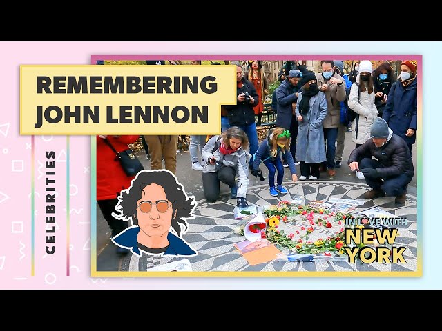 John Lennon 41st Death Anniversary 2021 - Fans Remember John Lennon at Strawberry Fields