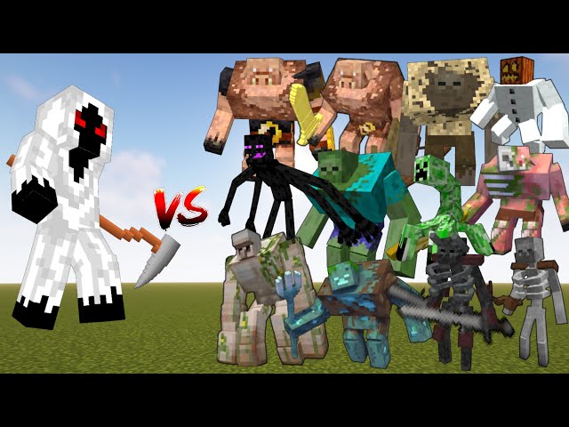 Entity 303 VS ALL Mutant Creatures-All Mutant Mobs vs Entity 303