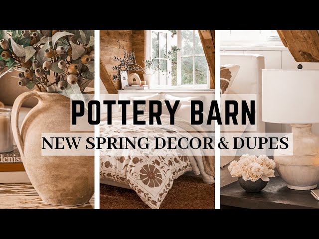 POTTERY BARN SHOP WITH ME & DUPES || 2024