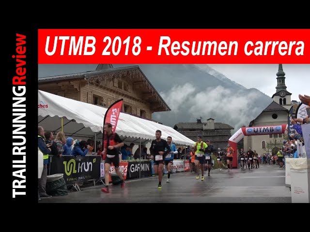 UTMB 2018 - Resumen carrera