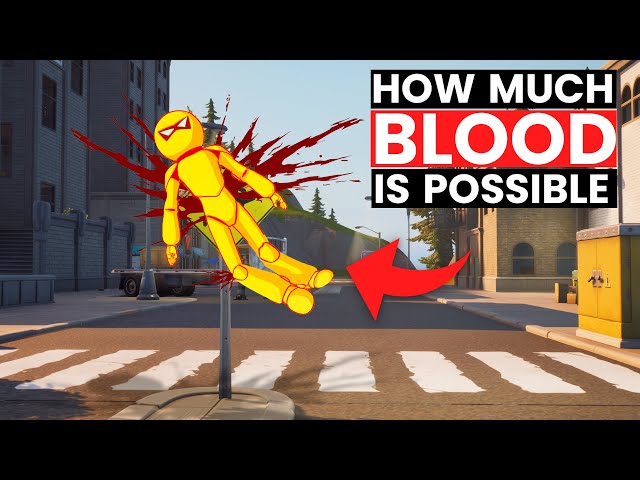 HOW MUCH BLOOD IS POSSIBLE IN FORTNITE CREATIVE?
