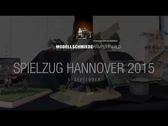 Ein "Flandernzaun" entsteht - Modellschmiede Hämelerwald auf Spielzug Hannover 2015