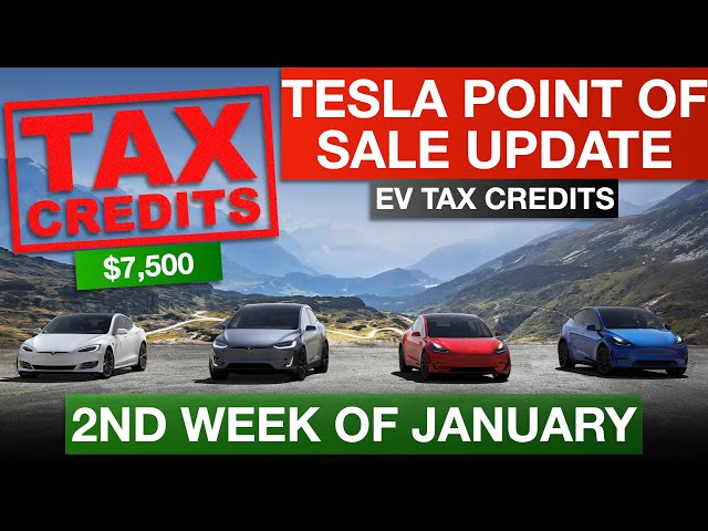 Tesla Point of Sale EV Tax Credits: When Will They Start & EVERYTHING You Need to Know