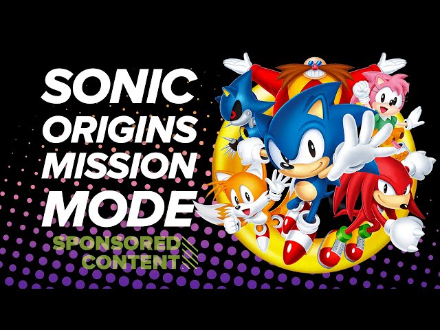 Sonic Origins MISSION MODE | Can We Beat New Sonic Challenges? (Sponsored Content)