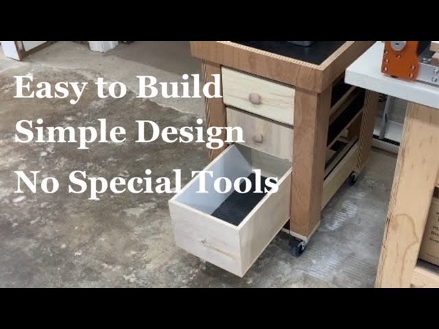 BEGINNER SERIES: Let’s Make Drawers for the Drill Press Stand