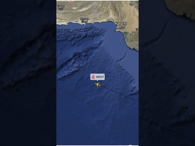 Hyderabad India 🇮🇳 to Dubai UAE 🇦🇪 Emirates EK527 Flight Duration 3h 24mins ✈️
