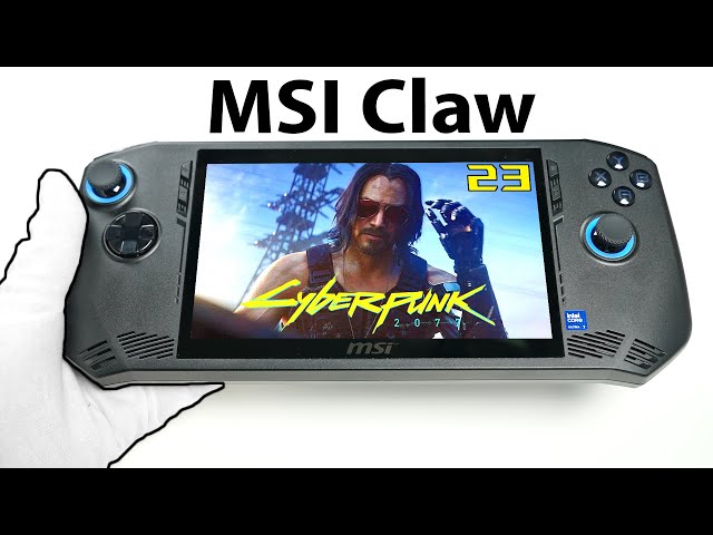 $799 MSI Claw Handheld PC! - I expected better... (17 Games Tested)