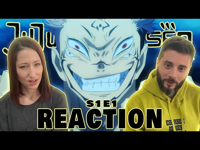 I Didn't Expect That Twist! | Couple First Time Watching Jujutsu Kaisen | Season 1 Episode 1