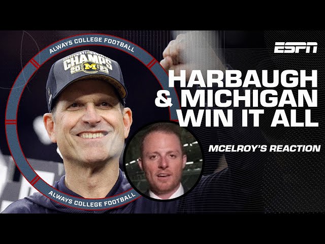 Jim Harbaugh & Michigan GET IT DONE to become National Champions 🏆 | Always College Football