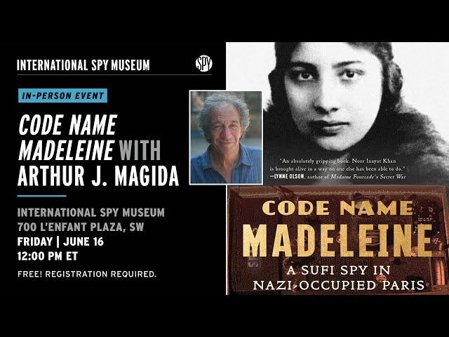 Code Name Madeleine  with author Arthur J. Magida