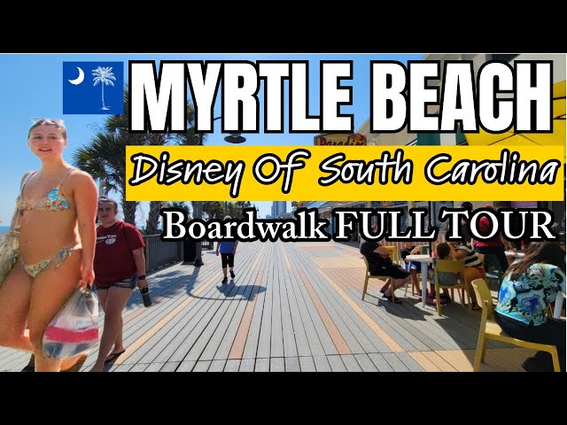 Unforgettable Myrtle Beach Boardwalk FULL Tour: Watch This