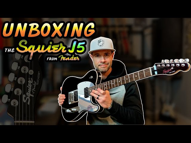 UNBOXING The Squier J5 Telecaster From Fender