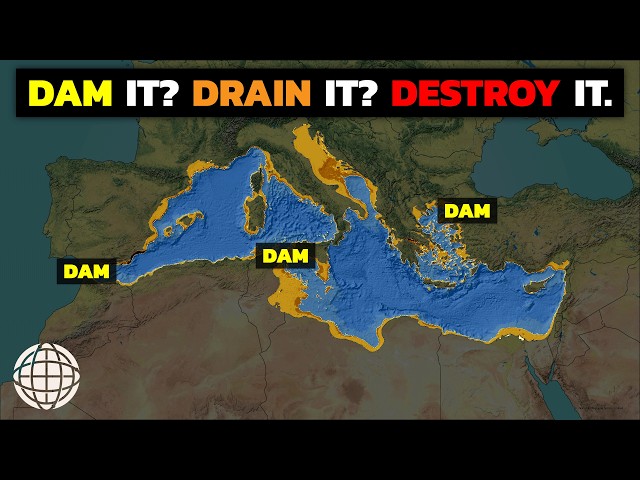 Atlantropa: The Megaproject That Wanted To Dam And Drain The Mediterranean Sea