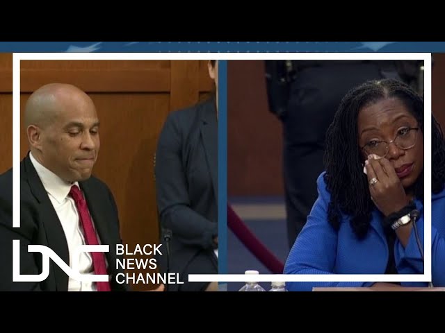 Cory Booker, Ketanji Brown Jackson Brought to Tears During Hearing