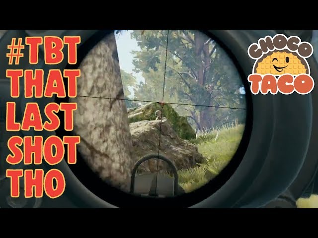 #TBT Remember When chocoTaco Won with The Most Beautiful Flick? - PUBG Game Recap