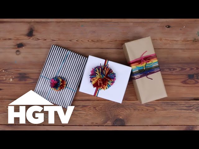 8 No-Bow Gift Topper Ideas | HGTV Happy | HGTV
