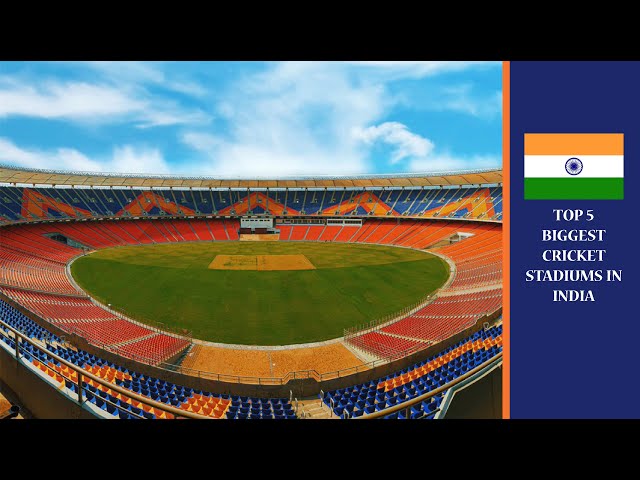 Top 5 Biggest Cricket Stadiums in India 🇮🇳