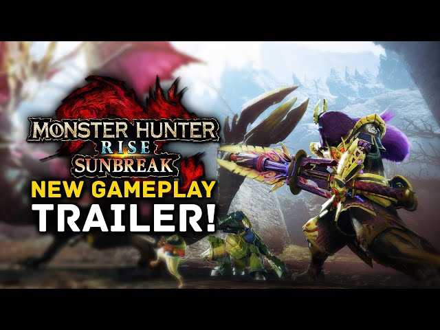 Monster Hunter Rise Sunbreak - NEW Gameplay Trailer & Weapon Silkbind Moves Revealed!