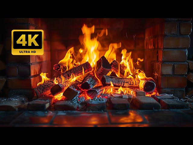 Soothing Fire Crackles: Ambient Fireplace Sounds for Deep Sleep, Study, and Relaxation 🔥🔥 3 Hours