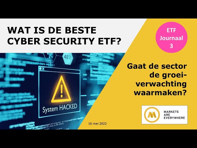 Wat is de beste Cyber Security ETF?