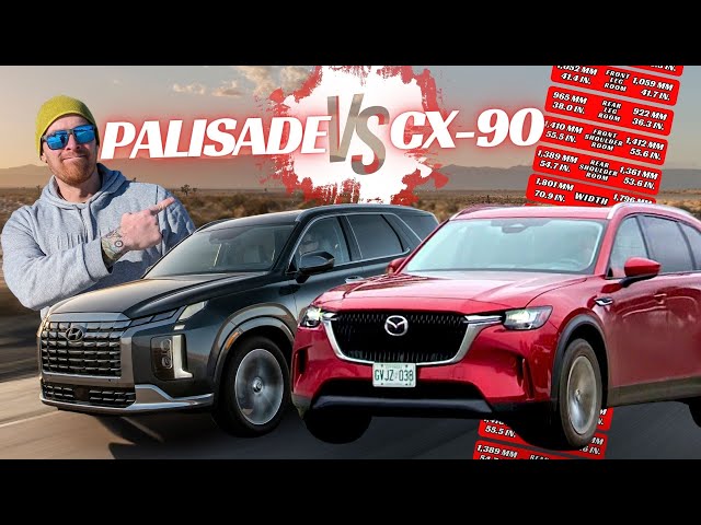 2024 Hyundai Palisade vs Mazda CX-90: Are You Wasting Your Gas Dollars?