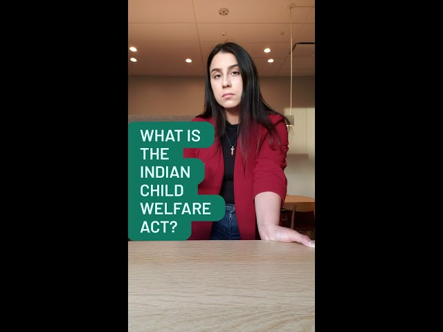 What is the Indian Child Welfare Act? #shorts