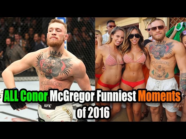 Conor McGregor FUNNIEST Moments