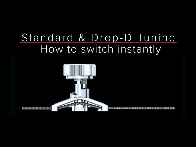 INSTANT DROP-D TUNING - Pitch-Key Demo / Review - Easy Non-Invasive Guitar Accessory