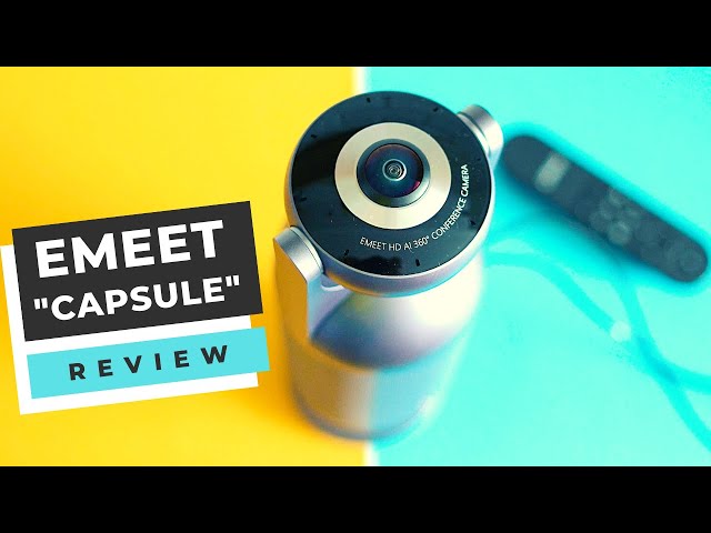 The Ultimate Office Video Conference Camera: Emeet Meeting Capsule Review