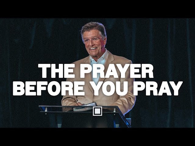 The Prayer Before You Pray | Carter Conlon