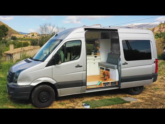 COMPACT & HIGHLY FUNCTIONAL MWB Crafter Self-Build ⚒️🚐 Built for FULL-TIME VANLIFE